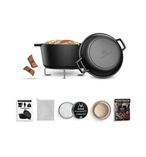 Gusskoenig - Dutch Oven -Topf 4.8 l und Pfanne 1.8 l