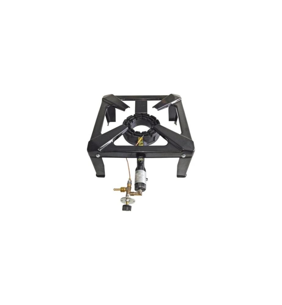 Blaser + Trösch - Cuisinière à tabouret en acier 10 kW, noir