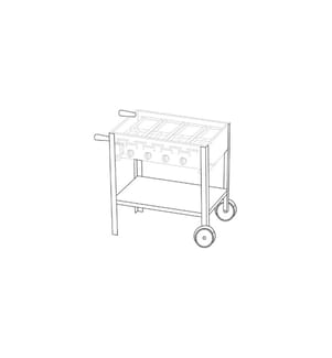 Blaser + Trösch - Châssis PROFI 4 mobile, argent