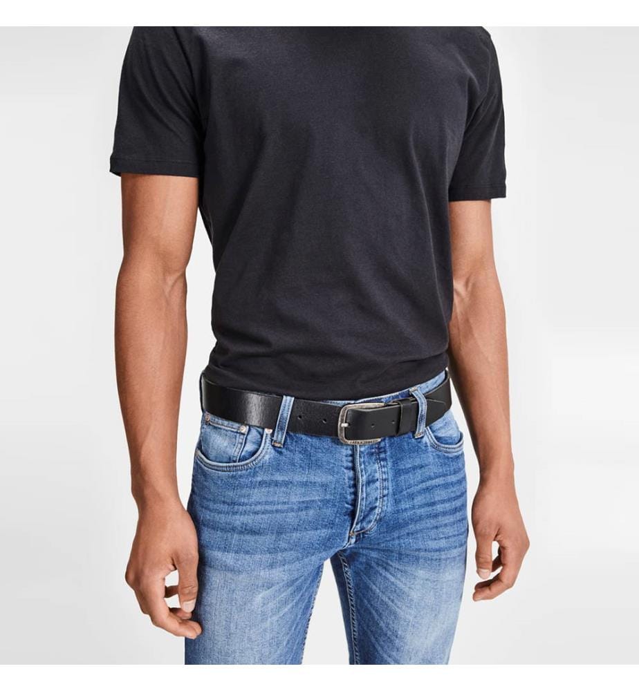 Ceinture en Cuir Jack & Jones Noos - Noir