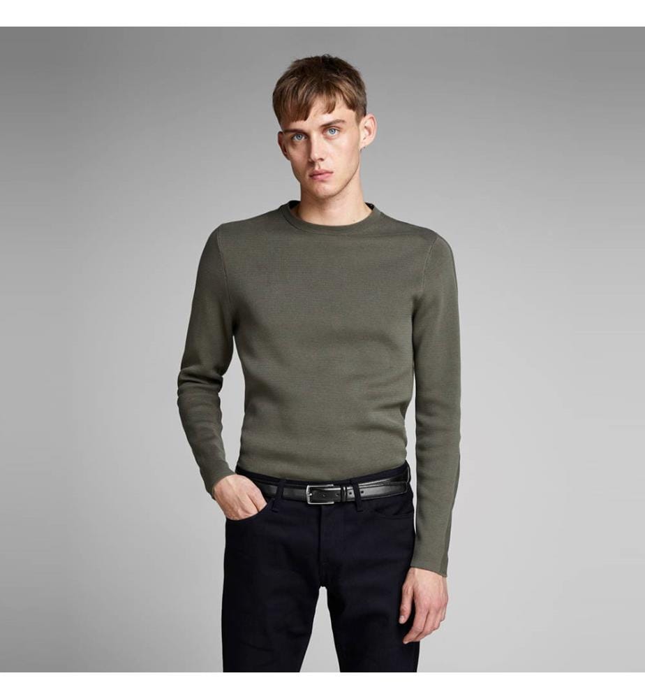 Ceinture en Cuir Jack & Jones Jacchristopher - Noir