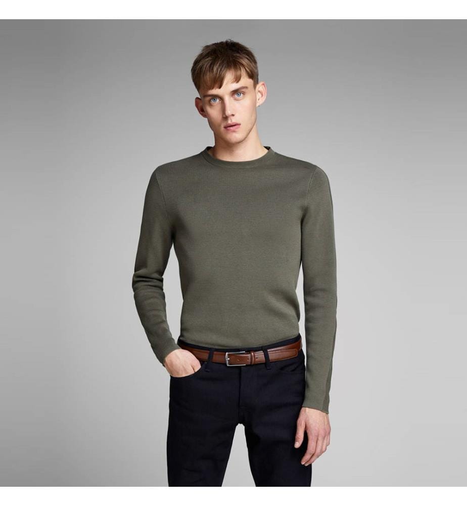 Ceinture en Cuir Jacchristopher - Brun Clair