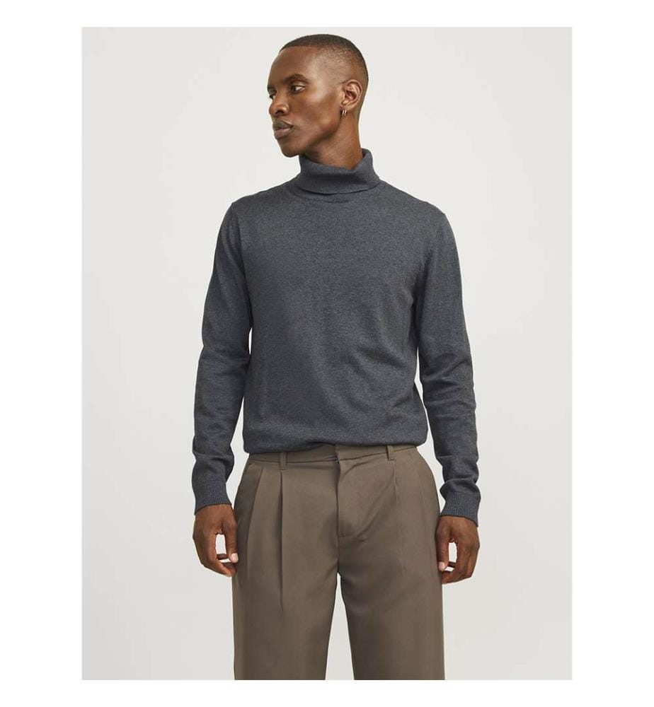 Pullover – Dunkelgrau meliert
