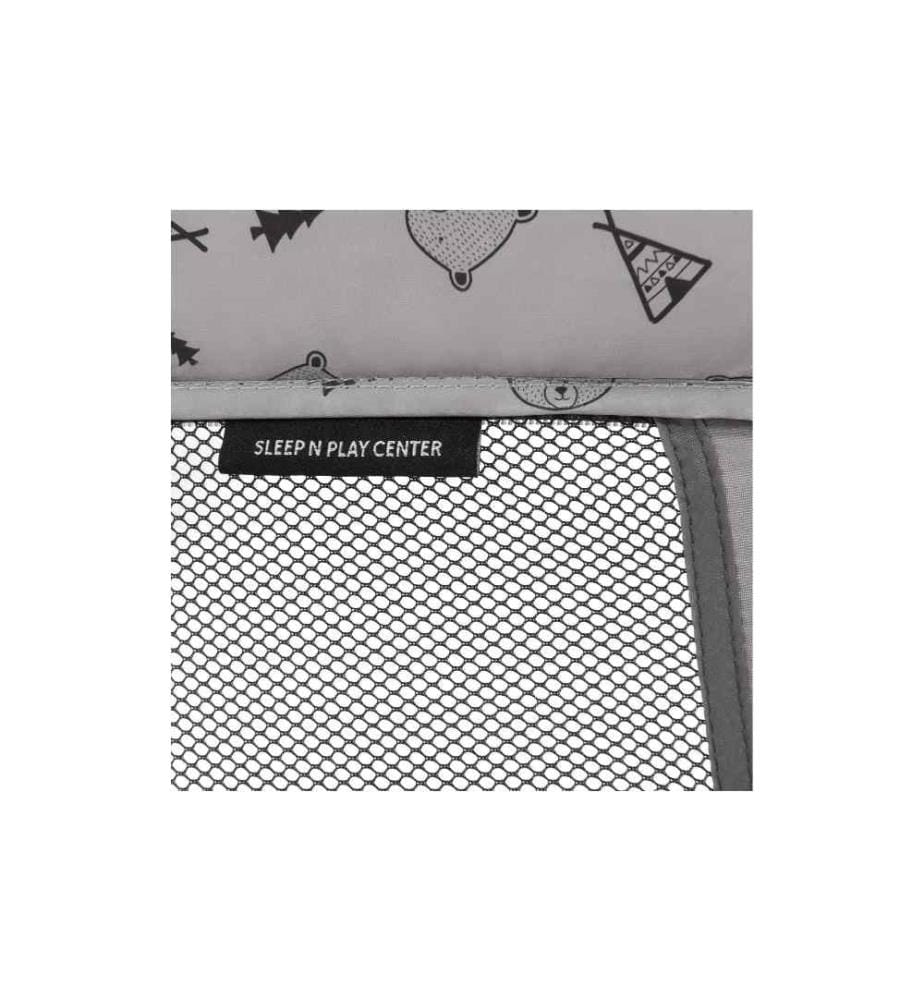 HAUCK - Lit de voyage Centre Sleep'n Play Gris nordique