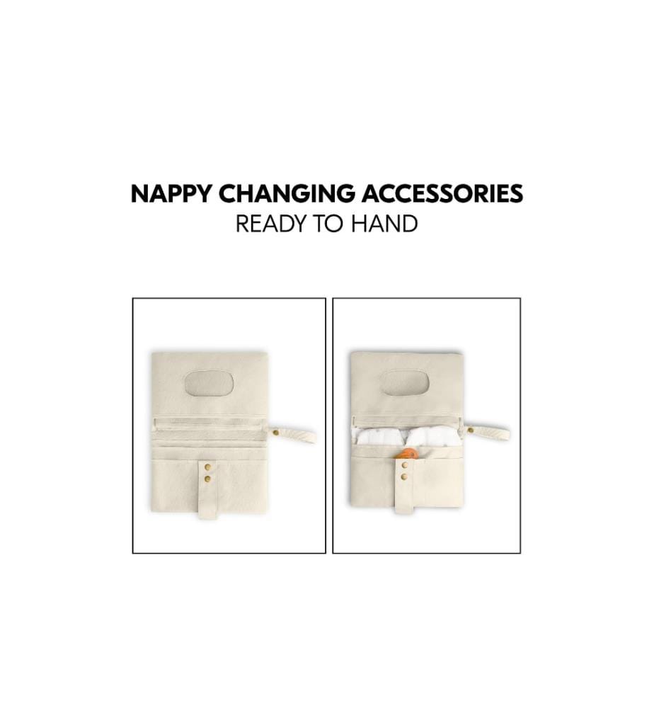 HAUCK - Sac à langer Change N Walk Beige
