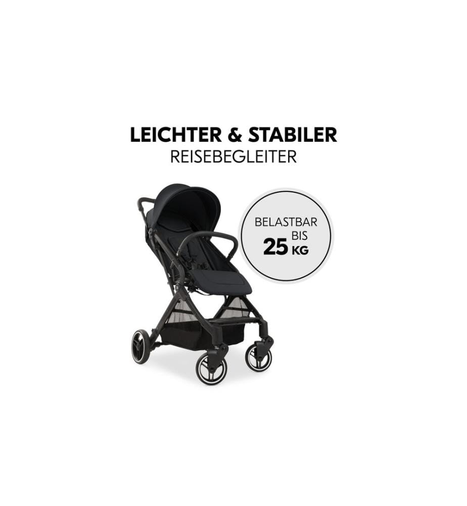 HAUCK - Buggy Travel N Care Plus Schwarz