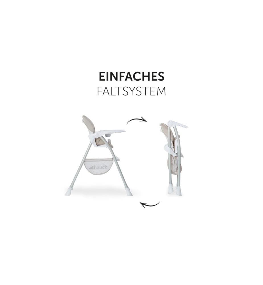 HAUCK - Chaise haute Sit N Fold Beige