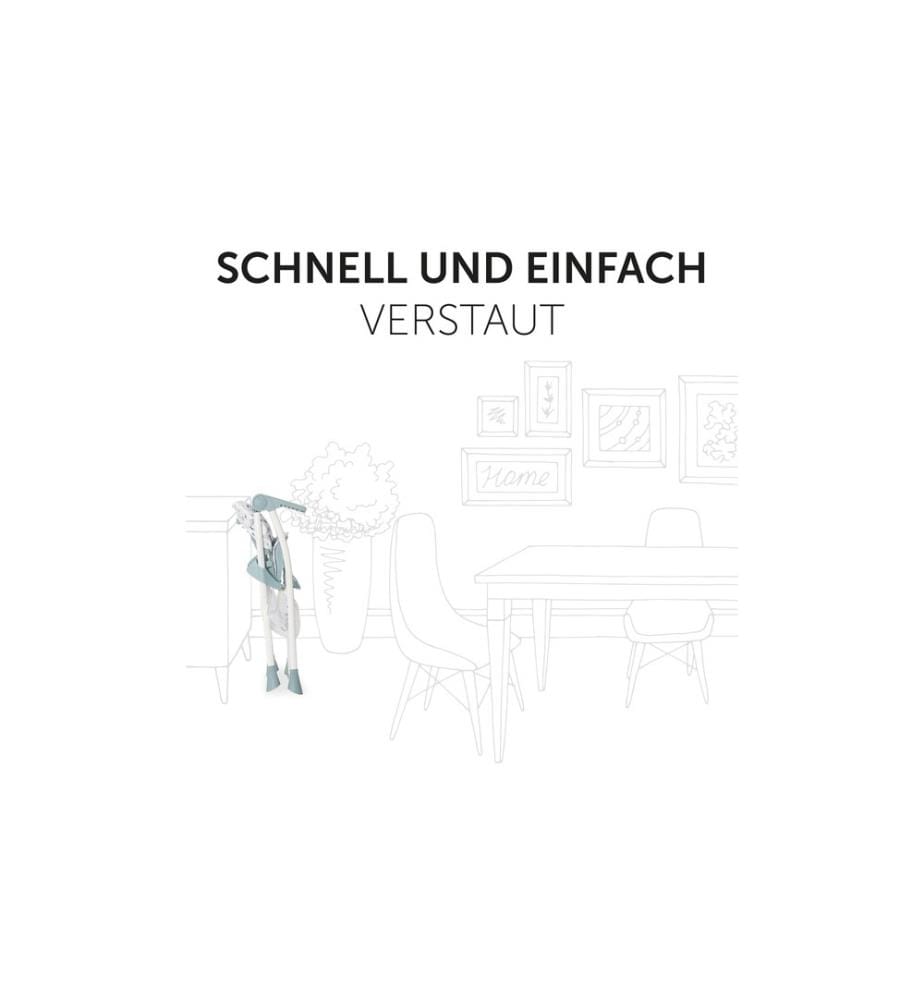HAUCK - Chaise haute Sit N Fold Space