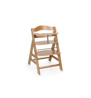 HAUCK - Chaise haute en escalier Alpha+ Natural Brun