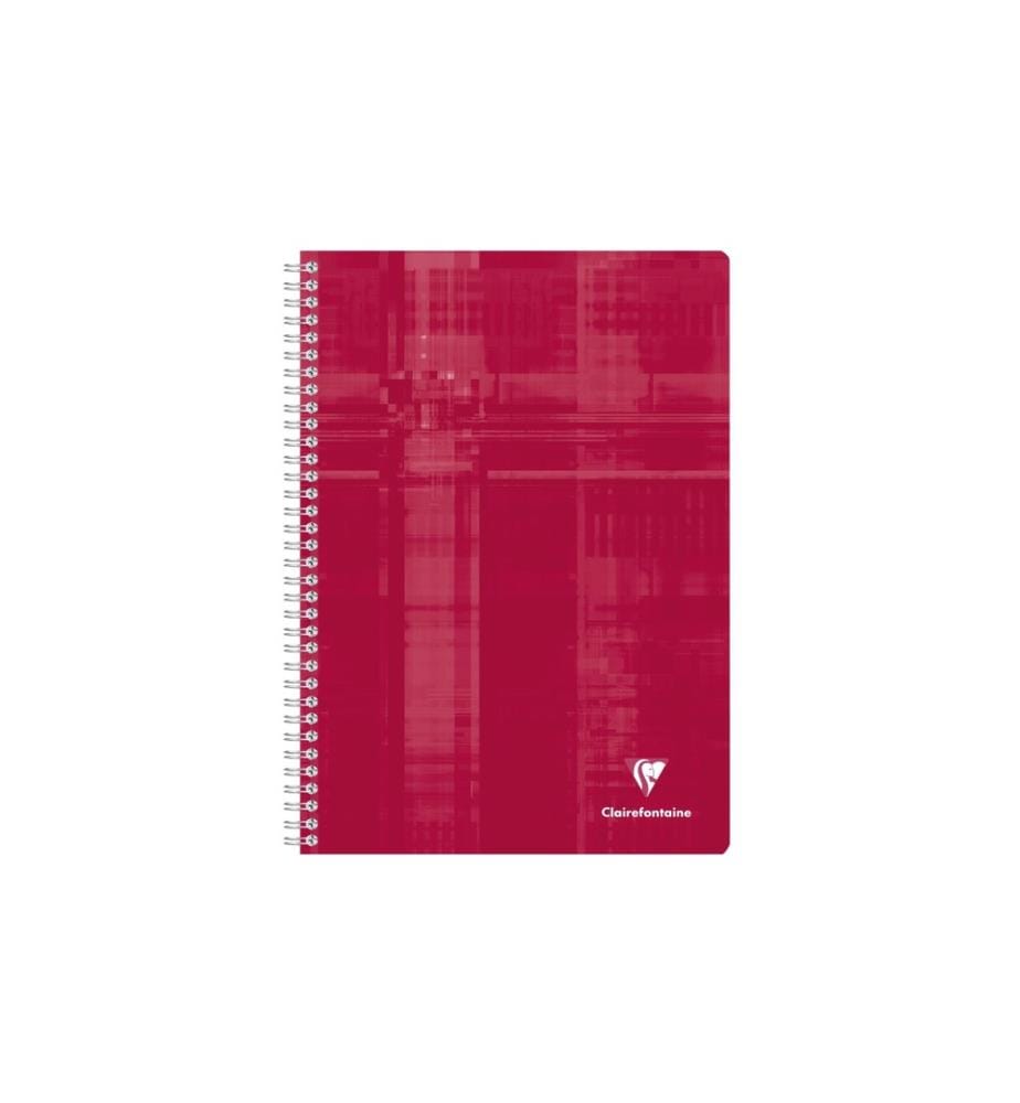 CLAIREFONTAINE - Schulheft Matris, 90 Blatt, A4, kariert, assortiert, 5 Stück