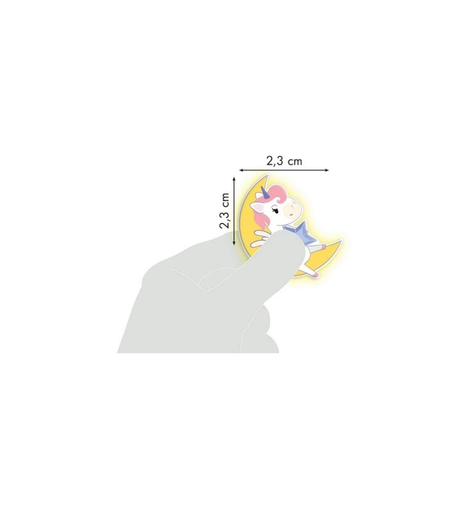 CLAIREFONTAINE - Motivsticker Phospho Einhorn
