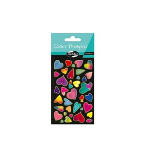 CLAIREFONTAINE - Motivsticker Phospho Herzen