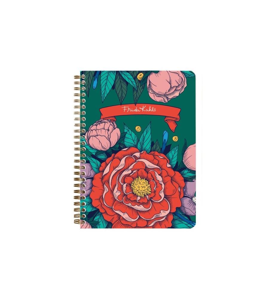 CLAIREFONTAINE - Notizbuch Frida Kahlo assortiert, A5, Liniert, Mehrfarbig