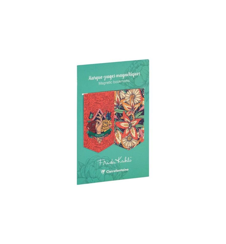 CLAIREFONTAINE - Lesezeichen Frida Kahlo assortiert, 2 Stück
