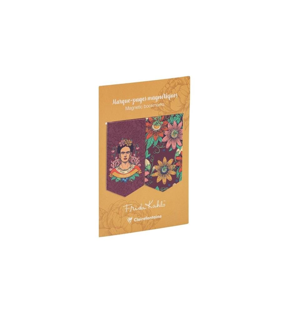 CLAIREFONTAINE - Lesezeichen Frida Kahlo assortiert, 2 Stück