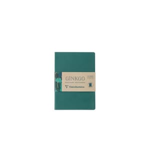 CLAIREFONTAINE - Carnet de notes Ginkgo assortis, A5, À lignes, Vert