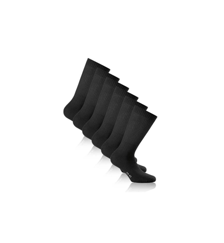 ROHNER - Socks Chaussettes de sport Noir paquet de 3