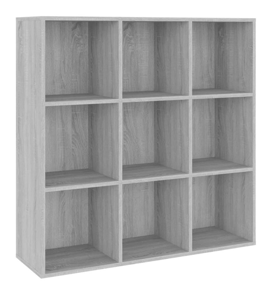 Armoire à livres sonoma gris 98x29x97,5 cm