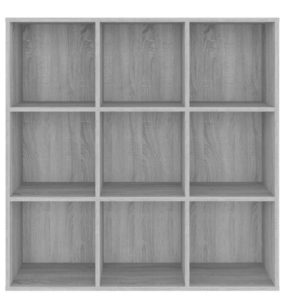 Armoire à livres sonoma gris 98x29x97,5 cm
