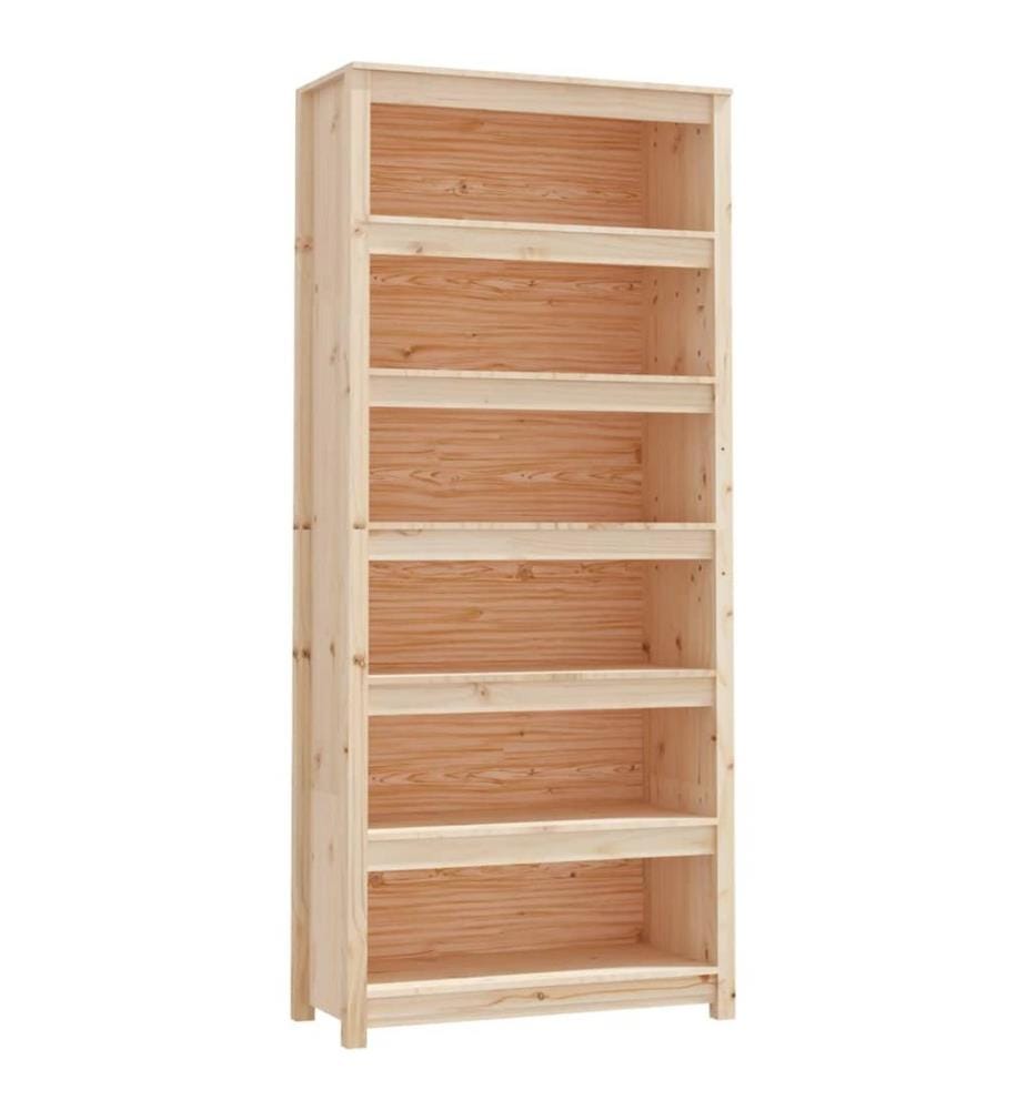 Bibliothèque 80x35x183 cm Bois de pin massif