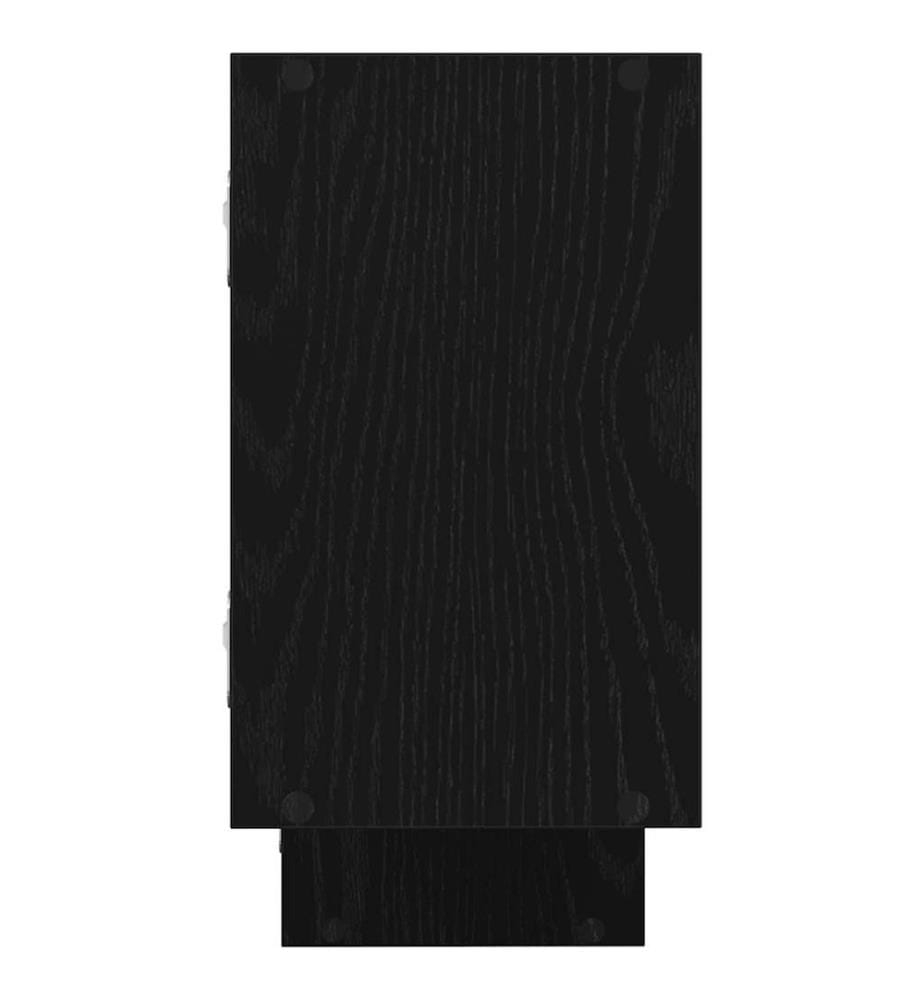 Würfelregal 5 Fächer Schwarz Holzwerkstoff
