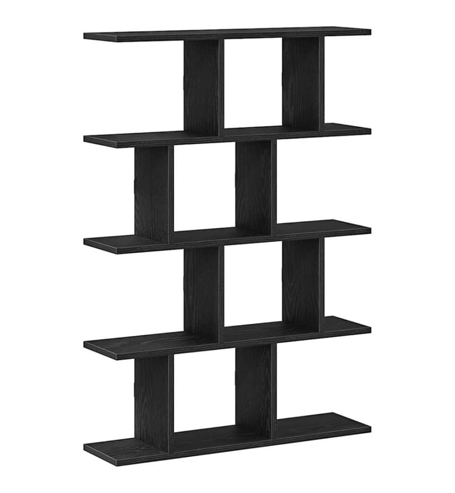 Würfelregal 12 Fächer Schwarz Holzwerkstoff