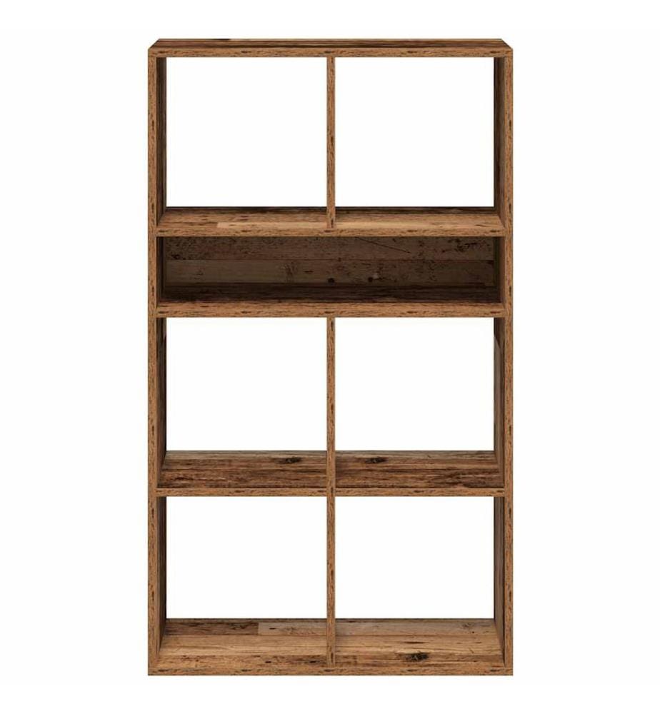 Bibliothèque vieux bois 66x31x112 cm bois d'ingénierie