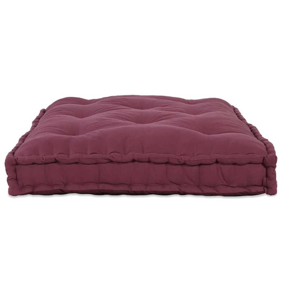 Pallet Sofa Kissen Kastanienbraun 120 x 80 x 12 cm Stoff