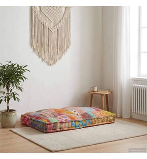 Pallet Sofa Kissen Mehrfarbig 120 x 80 x 12 cm Stoff