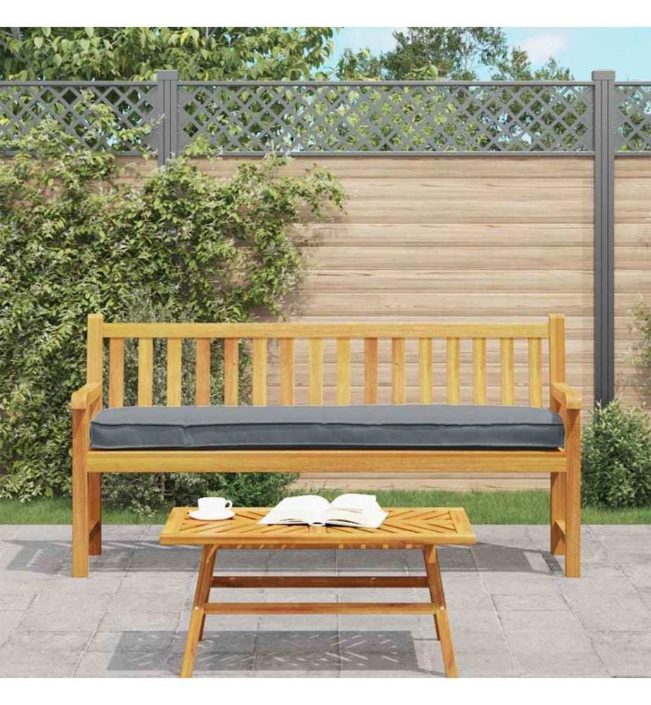 Palettenkissen Anthrazit 180 x 40 x 8 cm Oxford-Stoff