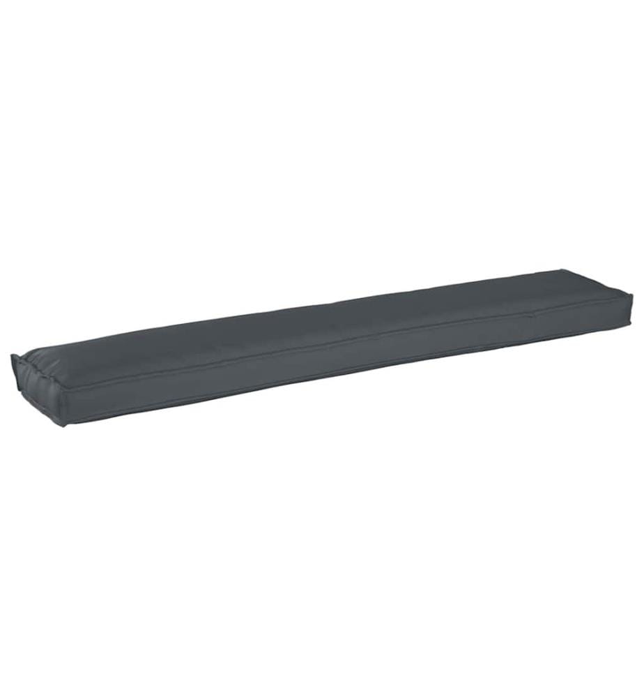 Palettenkissen Anthrazit 200 x 40 x 8 cm Oxford-Stoff
