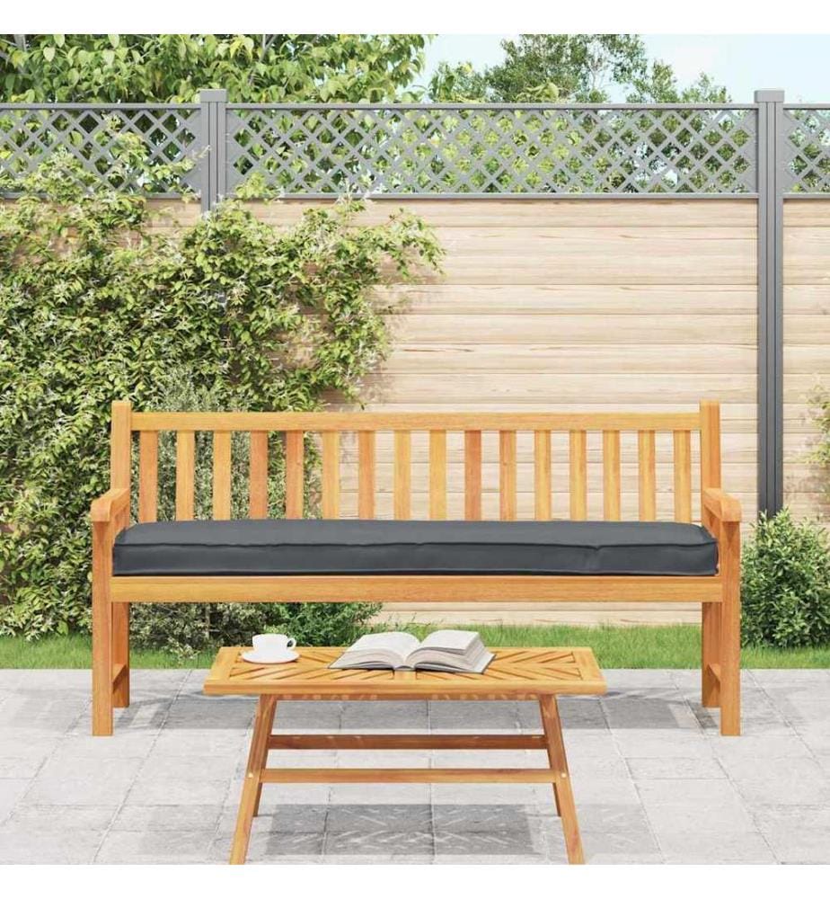 Palettenkissen Anthrazit 200 x 40 x 8 cm Oxford-Stoff