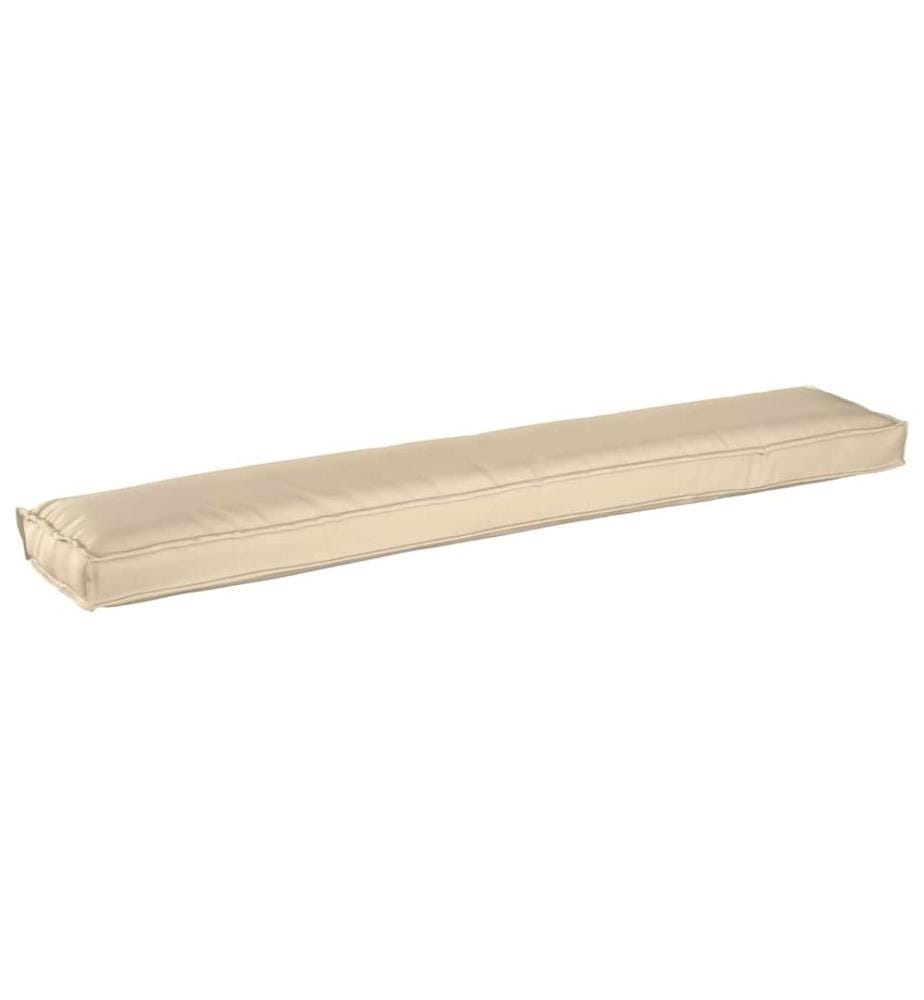Palettenkissen Beige 200 x 40 x 8 cm Oxford-Stoff