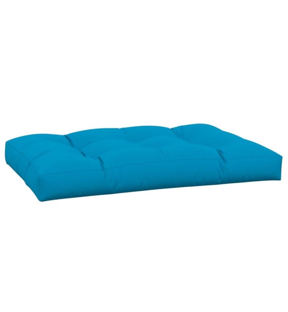 Palettenkissen Blau 120x80x12 cm Stoff