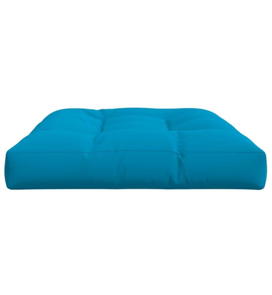 Palettenkissen Blau 120x80x12 cm Stoff