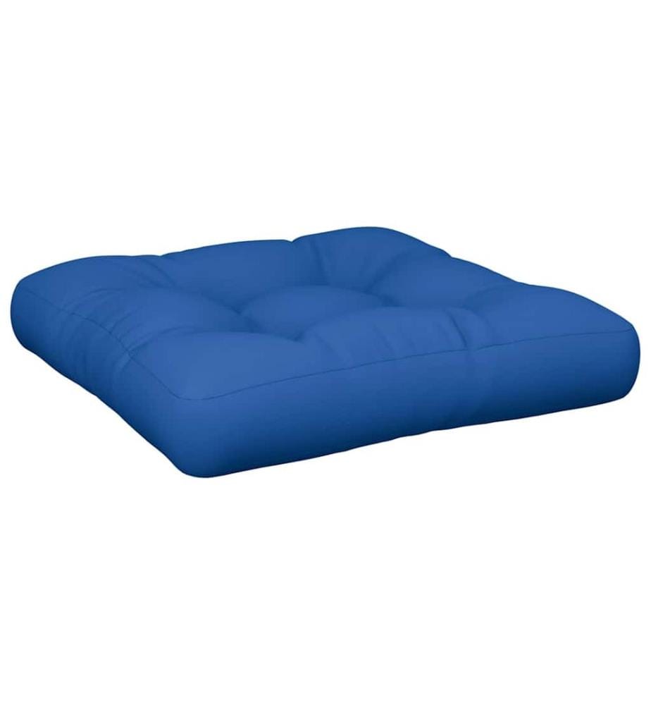 Palettenkissen Blau 58x58x10 cm Stoff