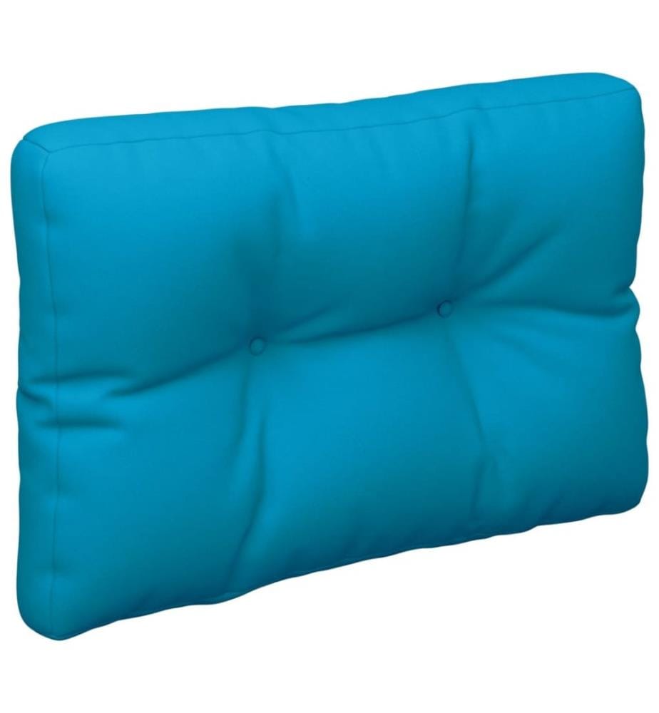 Palettenkissen Blau 60x40x12 cm Stoff