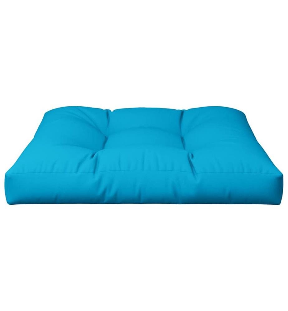 Palettenkissen Blau 70x70x12 cm Stoff