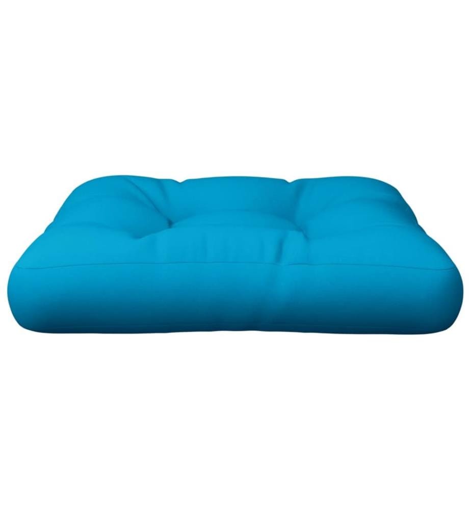 Palettenkissen Blau Stoff