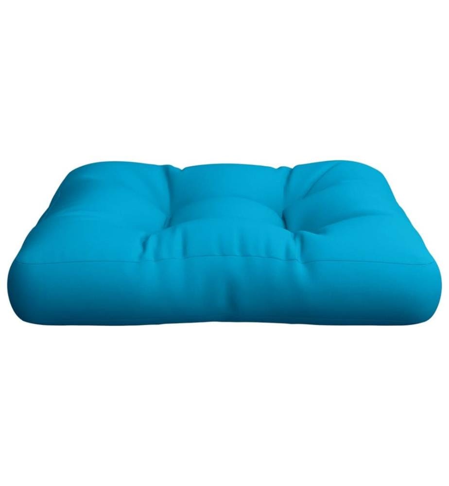 Palettenkissen Blau Stoff