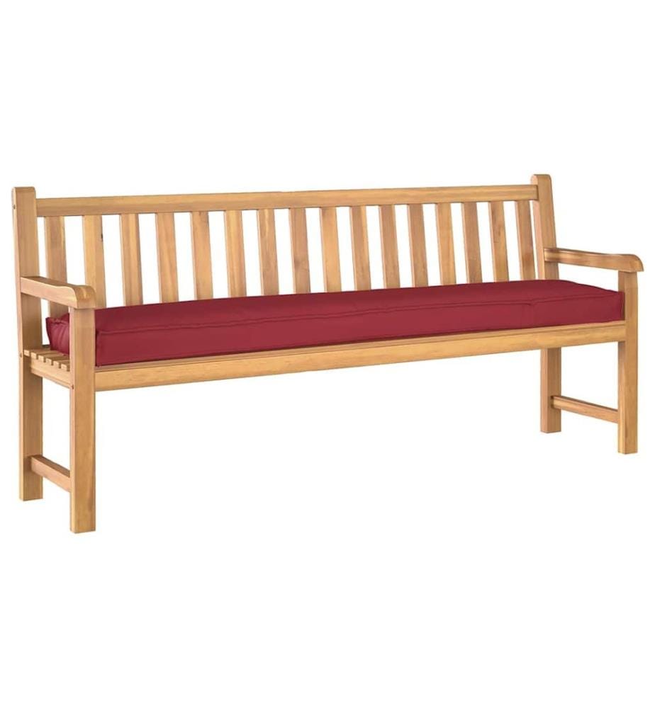 Palettenkissen Weinrot 200 x 40 x 8 cm Oxford-Stoff