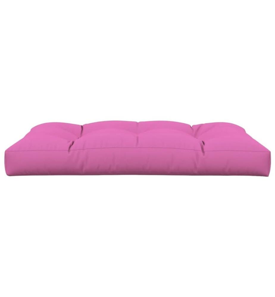 Palettenkissen Rosa 120x80x12 cm Stoff