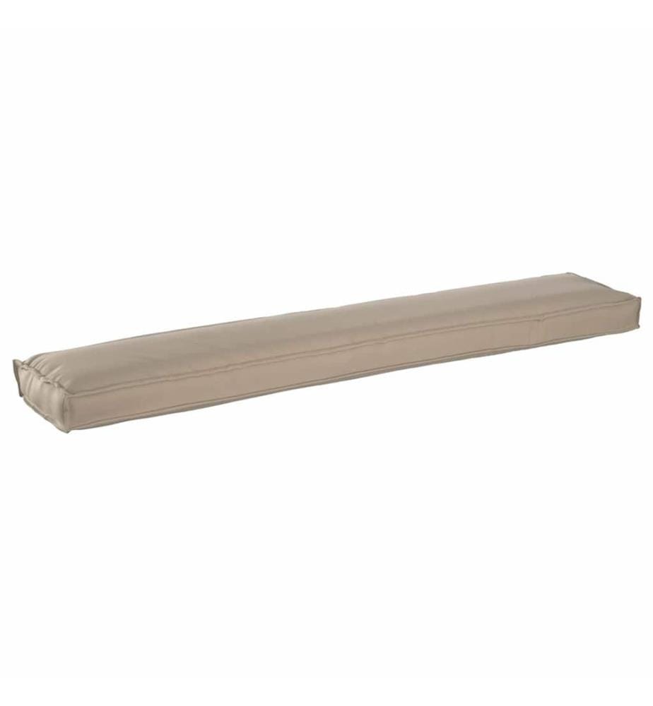 Palettenkissen Taupe 200 x 40 x 8 cm Oxford-Stoff