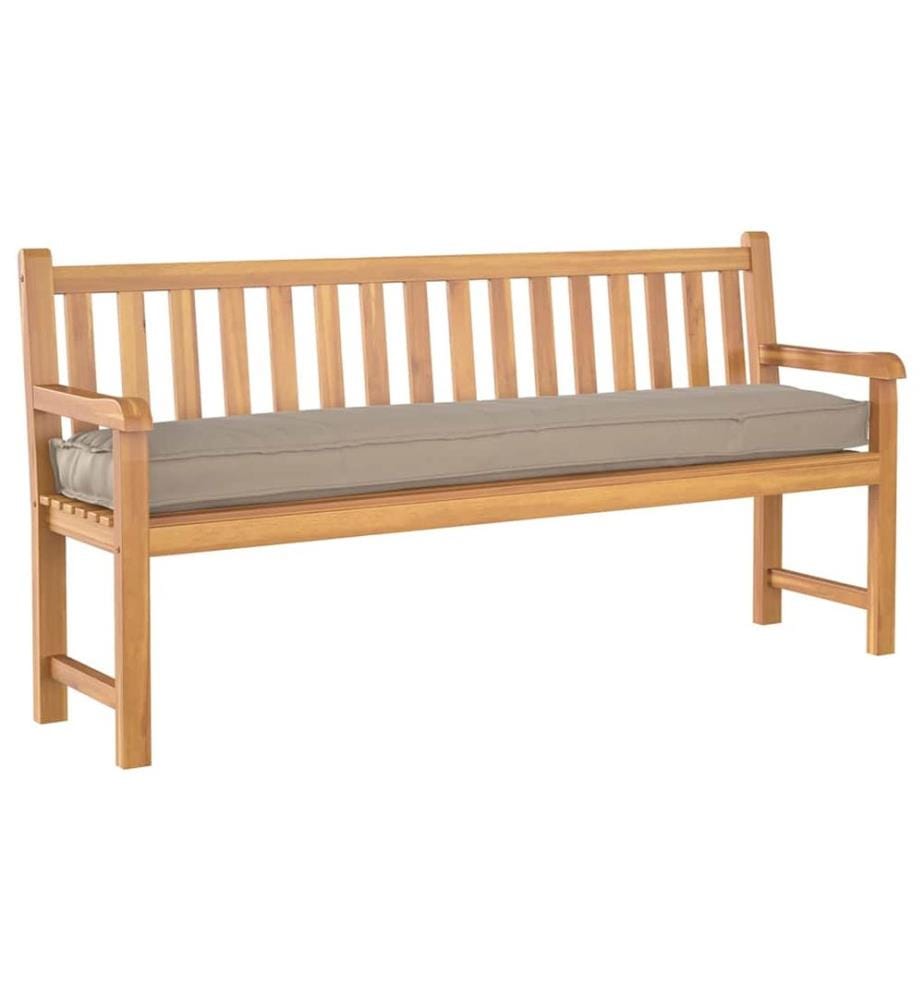 Palettenkissen Taupe 200 x 40 x 8 cm Oxford-Stoff