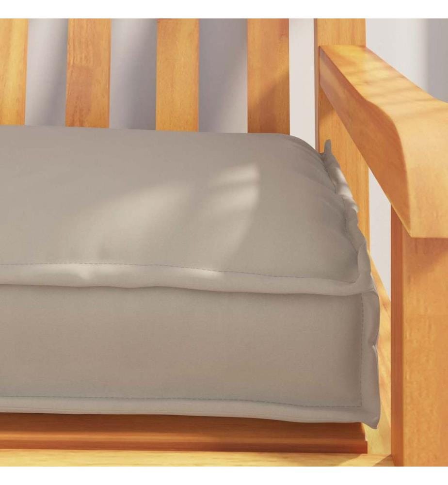 Palettenkissen Taupe 200 x 40 x 8 cm Oxford-Stoff
