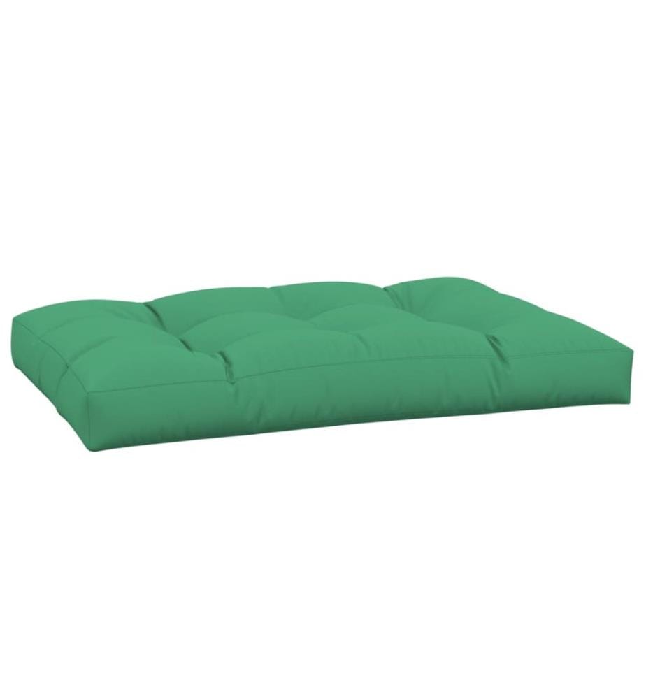 Palettenkissen Grün 120x80x12 cm Stoff