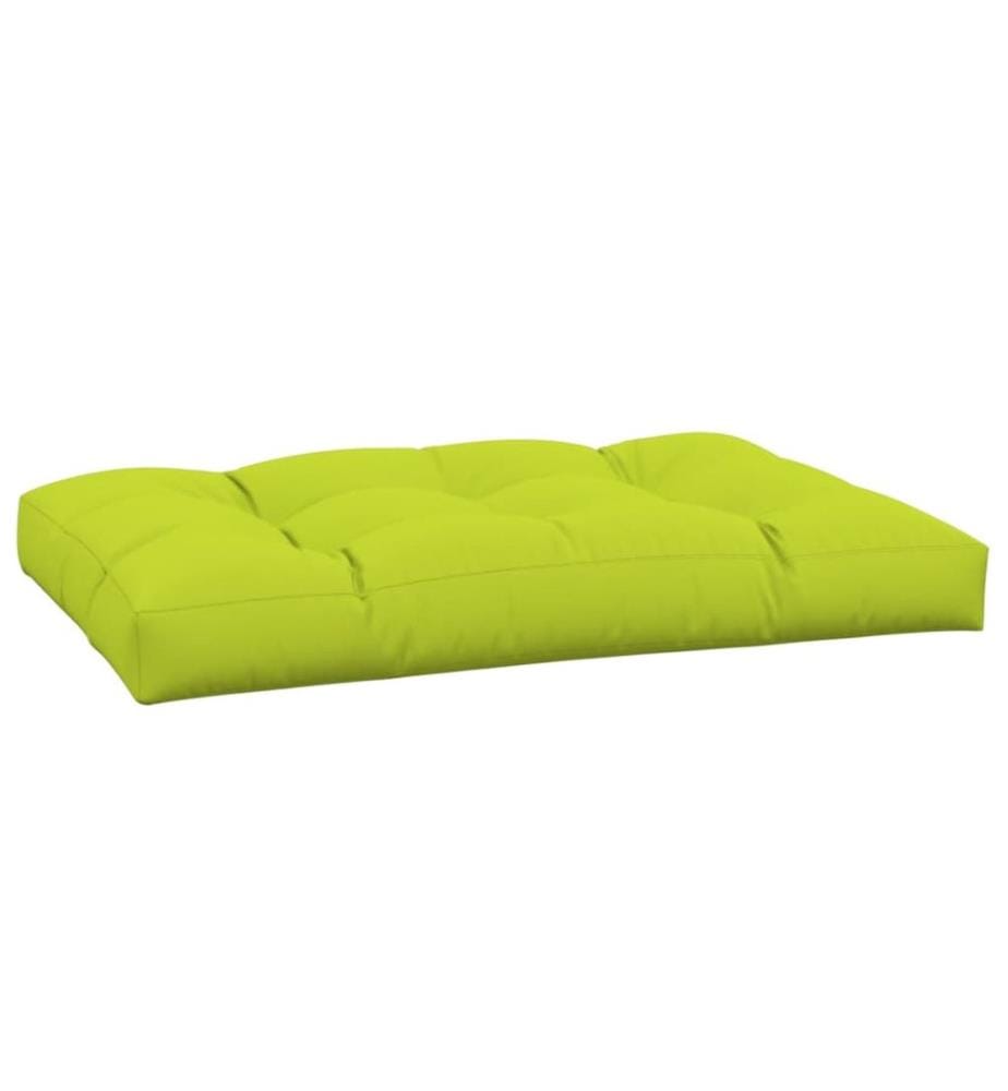 Palettenkissen Knallgrün 120x80x12 cm Stoff