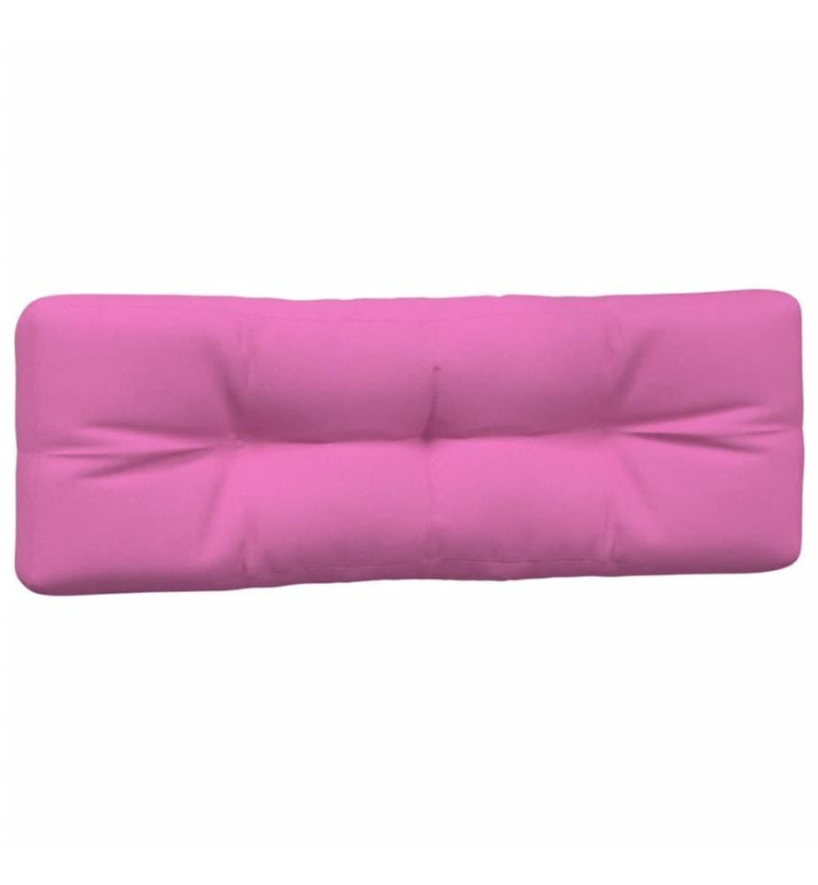Palettenkissen 7-tlg. Rosa Stoff