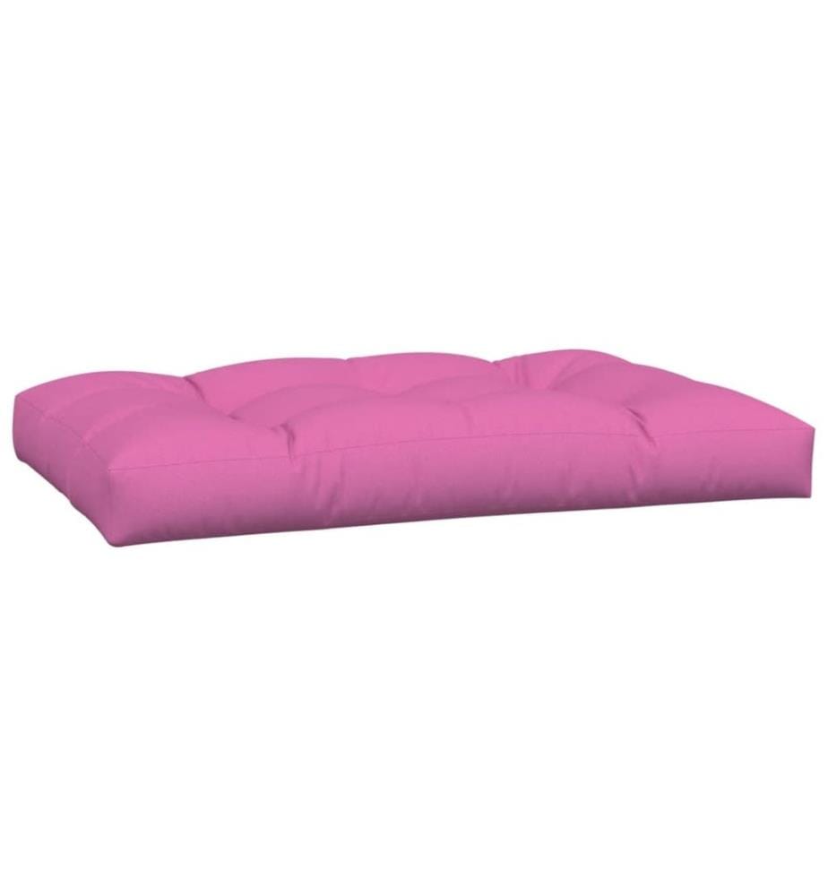 Palettenkissen 7-tlg. Rosa Stoff
