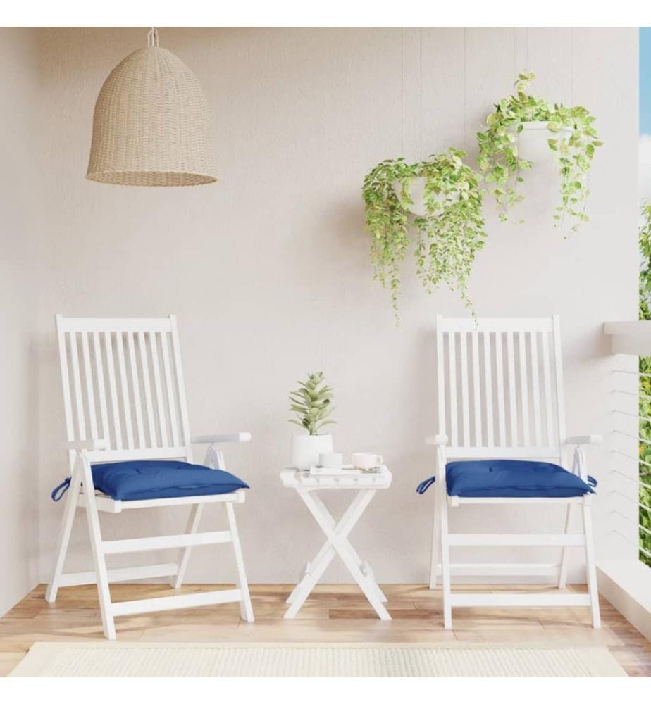 Palettenkissen 2 Stk. Blau 50x50x7 cm Oxford-Gewebe